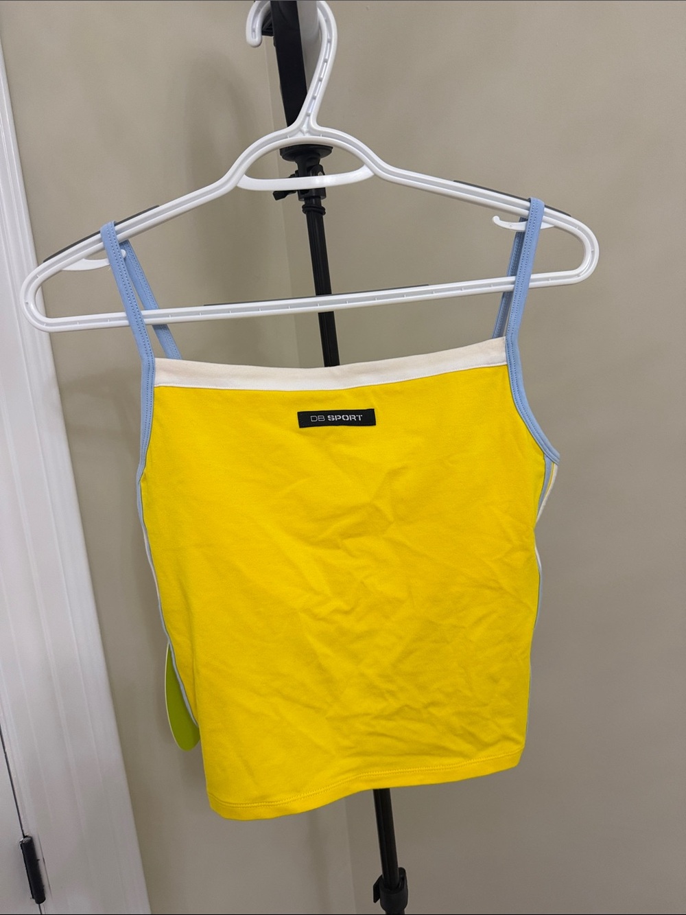 Dairy boy square neck tank size L BNWT